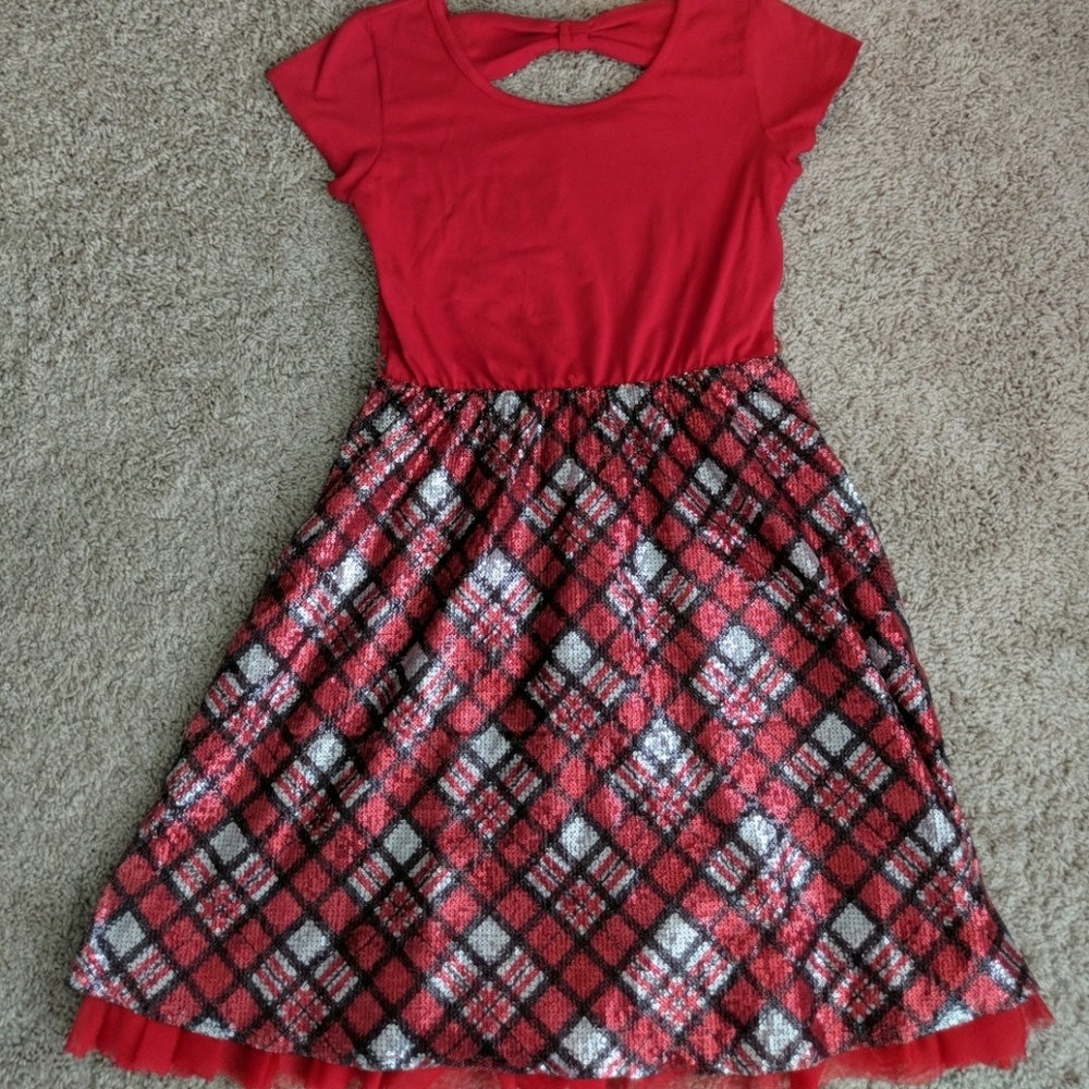 Justice Dress Christmas